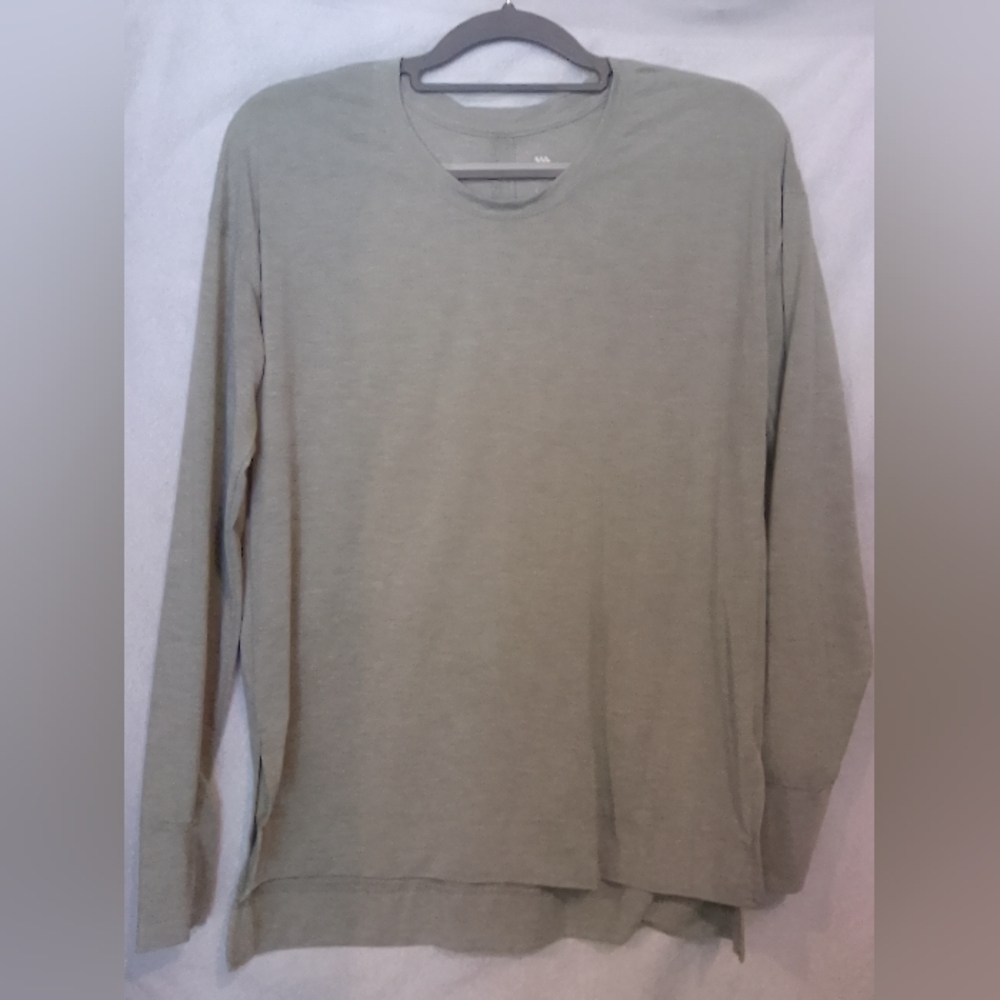 Women's All In motion Green Long Sleeve Shirt Size small